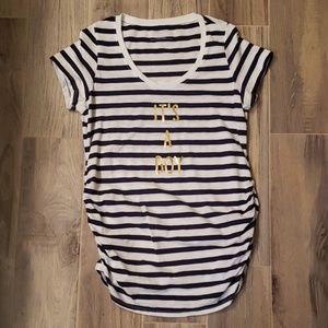 Motherhood Maternity It's A Boy Skirt